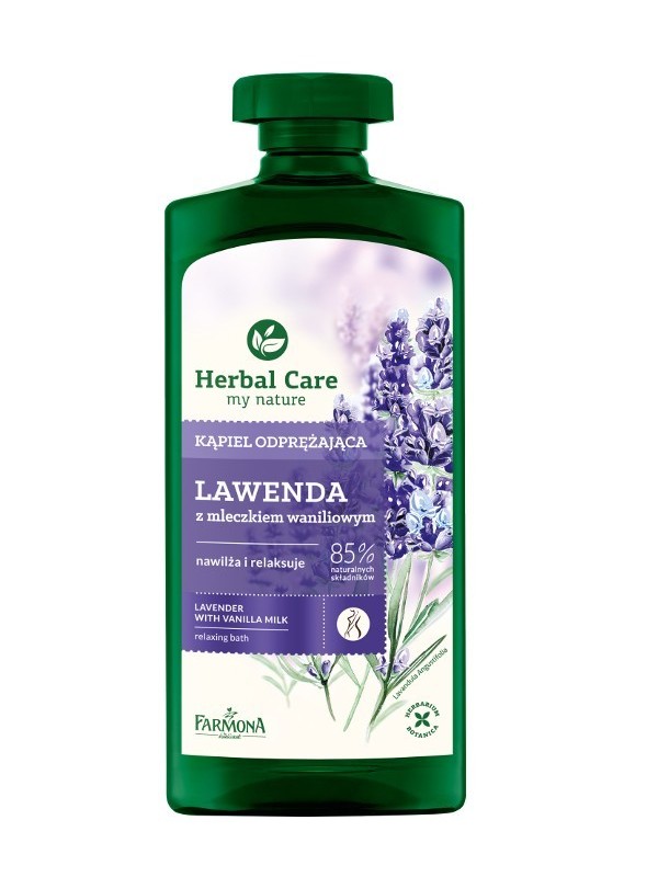 Farmona Herbal Care Ontspannend Bad Lavendel met Vanillemelk 500 ml