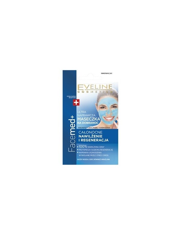 Eveline Facemed Ultra Repairing Bedtime Mask nachtelijke hydratatie en regeneratie 7 ml