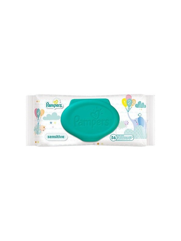 Pampers Sensitive wet wipes 52 pieces