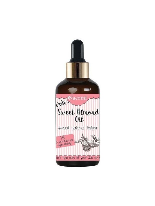 Nacomi Sweet almond oil with pipette 50 ml