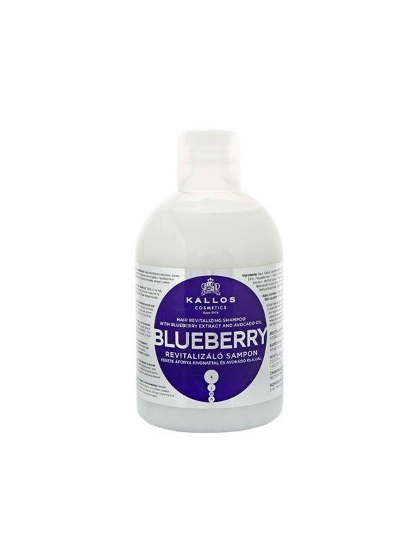 Kallos Shampoo for hair nourishing Blueberry 1000 ml