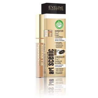 Eveline Art Scenic Concealer 2in1 verhullend en verhelderend Nude /05/ 7 ml