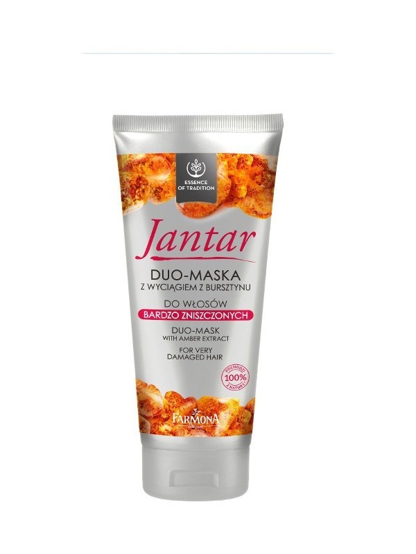 Farmona Jantar Duo - mask for damaged hair with amber extract and vitamin complex 200 ml