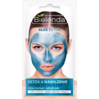 Bielenda BLUE DETOX Detoxifying mask for dry and sensitive skin 8 g