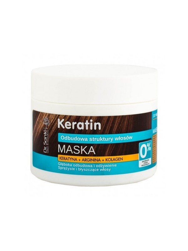 Dr. Santé Keratin Hair mask with keratin, arginine and collagen for dull and brittle hair 300 ml