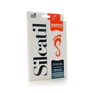 SILCATIL exfoliating socks 1 pair