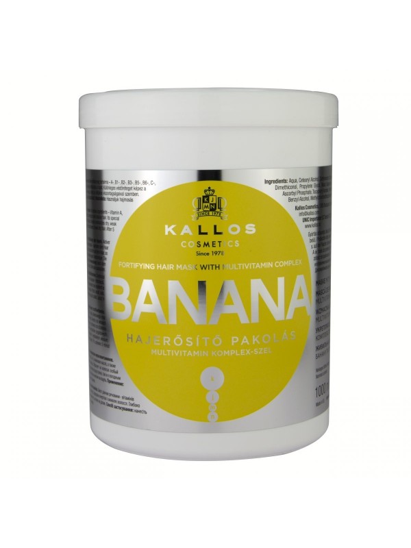 Kallos Banana haarmasker 1000 ml