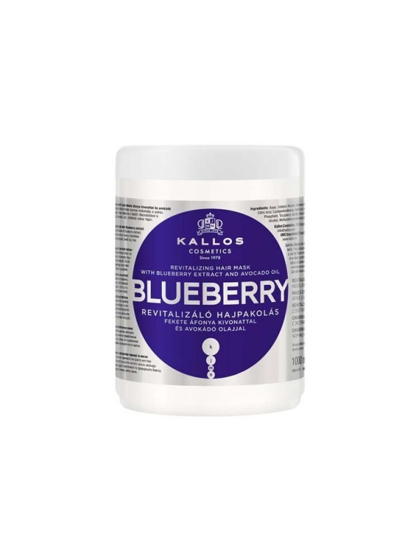 Kallos Blueberry hair mask 1000 ml