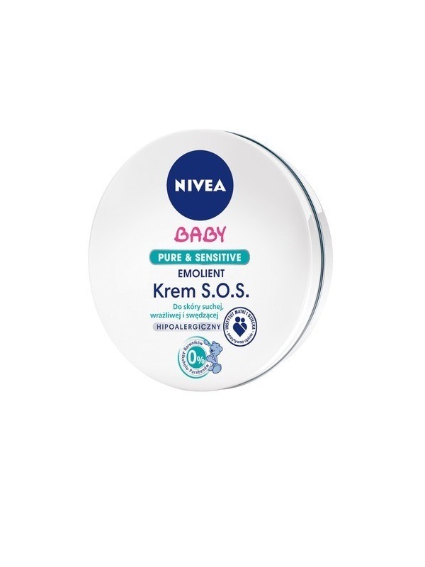 Nivea Baby Protective Cream SOS sesitive Emollient 75 ml