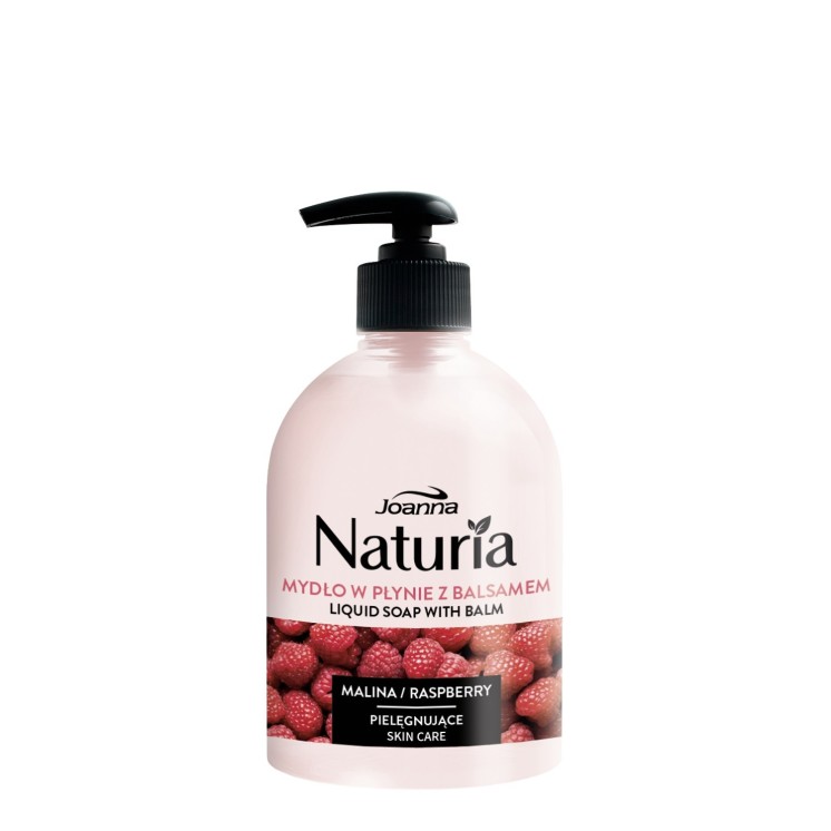 Joanna Naturia Vloeibare zeep met FRAMBOZENbalsem 500 ml