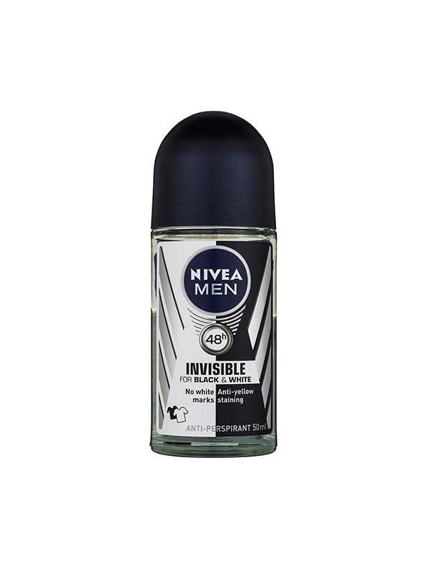 Nivea Men Roll-on Invisible Black & White 50 ml