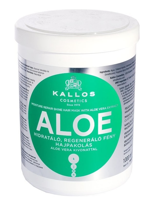 Kallos Aloe haarmasker 1000 ml