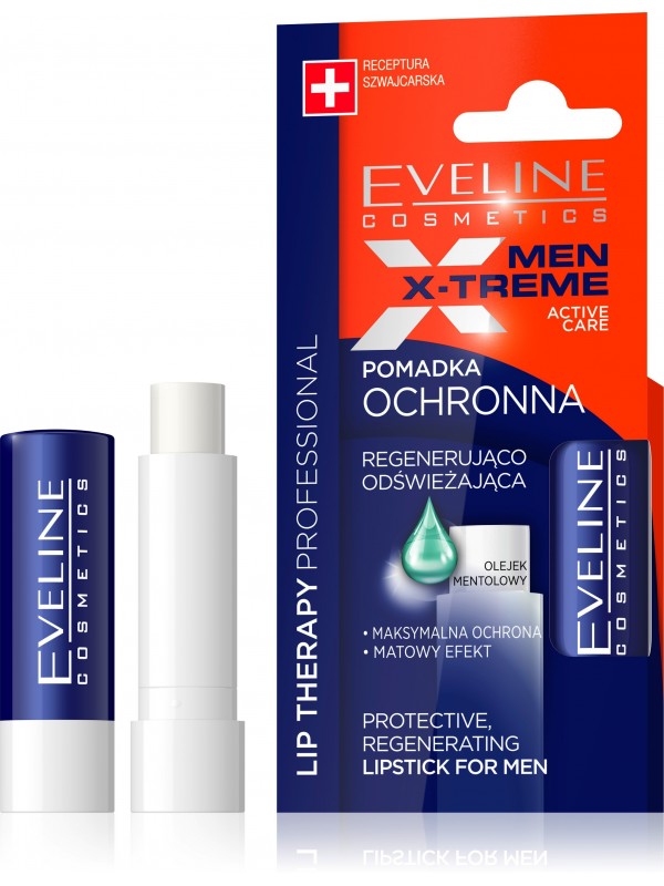 Eveline Lip Therapy Lipstick Men X-treme beschermend voor mannen 4 gr