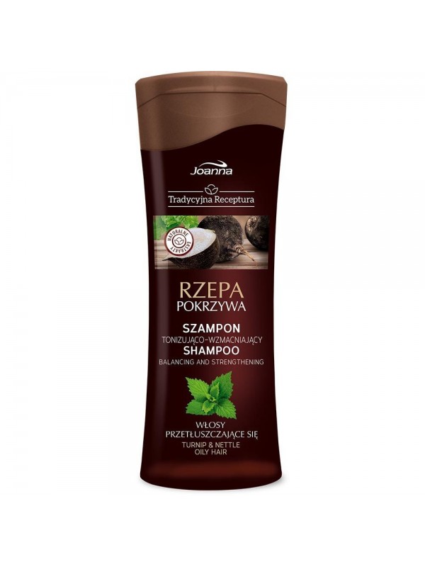 Joanna Traditioneel Recept Shampoo Raap en Brandnetel 300 ml