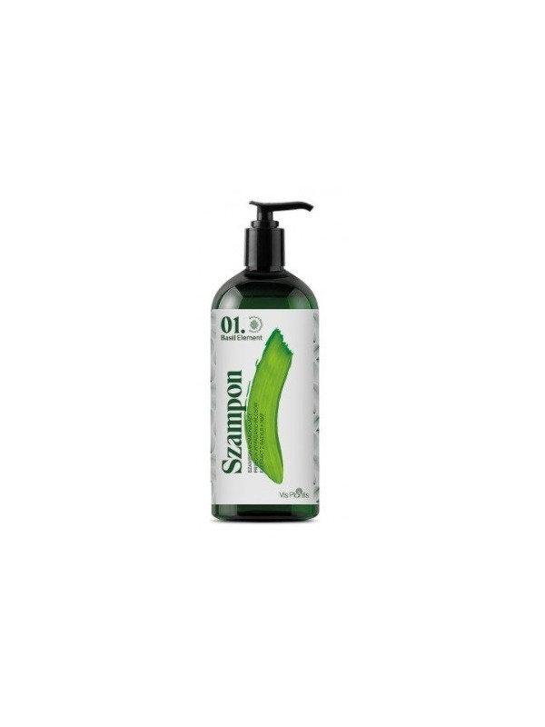 Vis Plantis Basil Element Haarversterkende shampoo tegen haaruitval Basilicum + NMF 500 ml