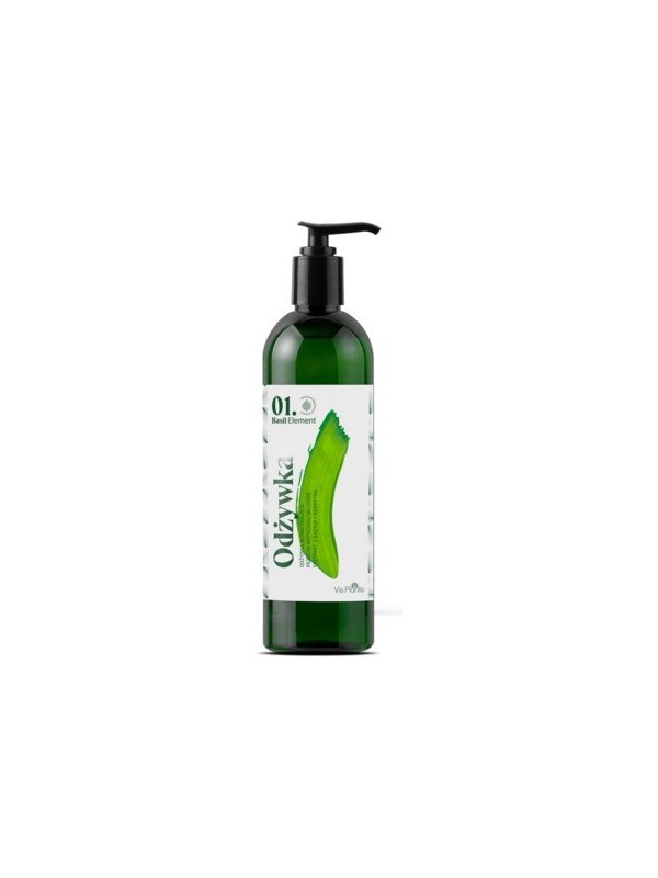 Vis Plantis Basil Element Versterkende conditioner tegen haaruitval Basilicum + Keratine 500ml