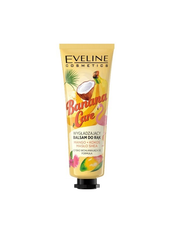 Eveline Banana Care Hand Balm Mango + Shea Butter Smoothing 50 ml