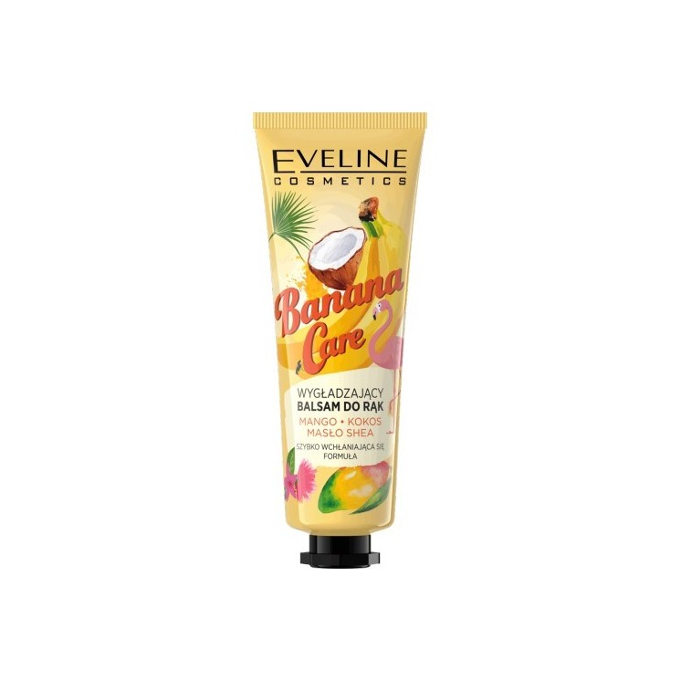 Eveline Banana Care Hand Balm Mango + Shea Butter Smoothing 50 ml