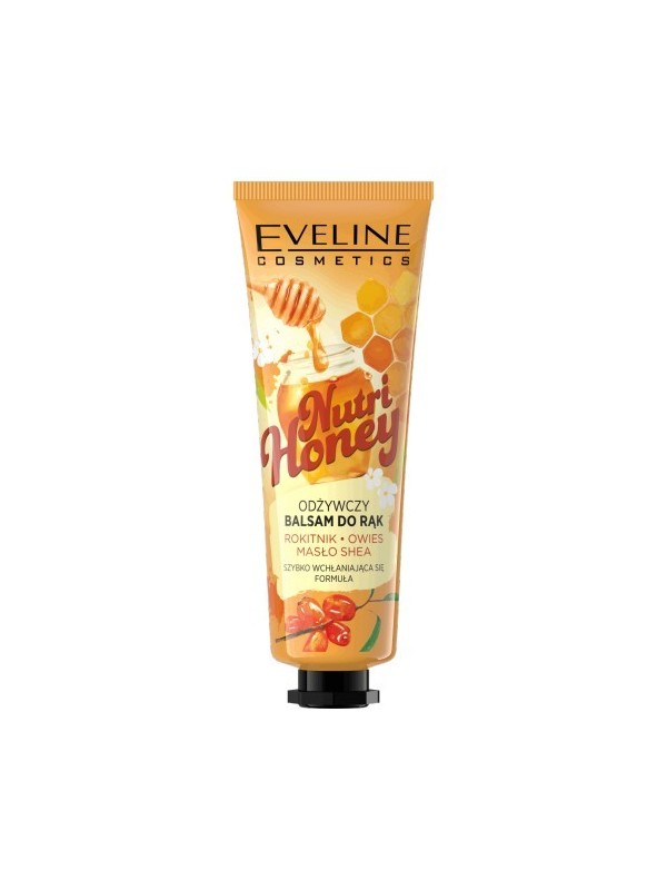 Eveline Nutri Honey Voedende Handbalsem Duindoorn + Haver + Shea Butter 50 ml