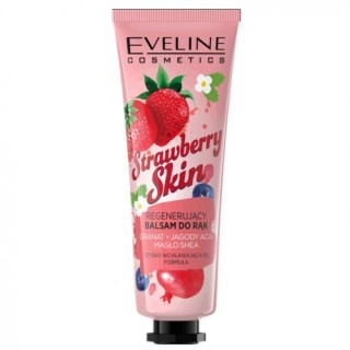 Eveline Strawberry Skin Regenerierender Handbalsam Granatapfel + Acai-Beeren + Sheabutter 50 ml