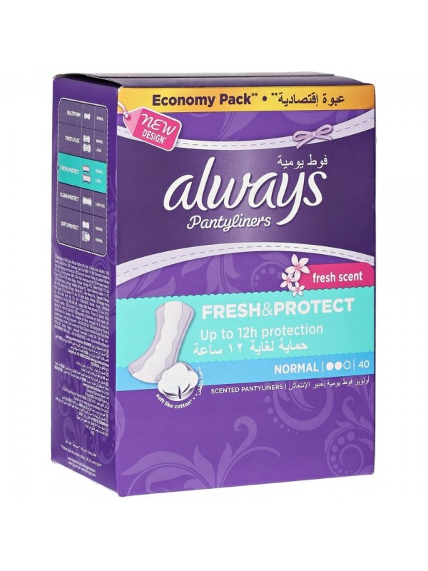 Always Normal Fresh dailies liners A40