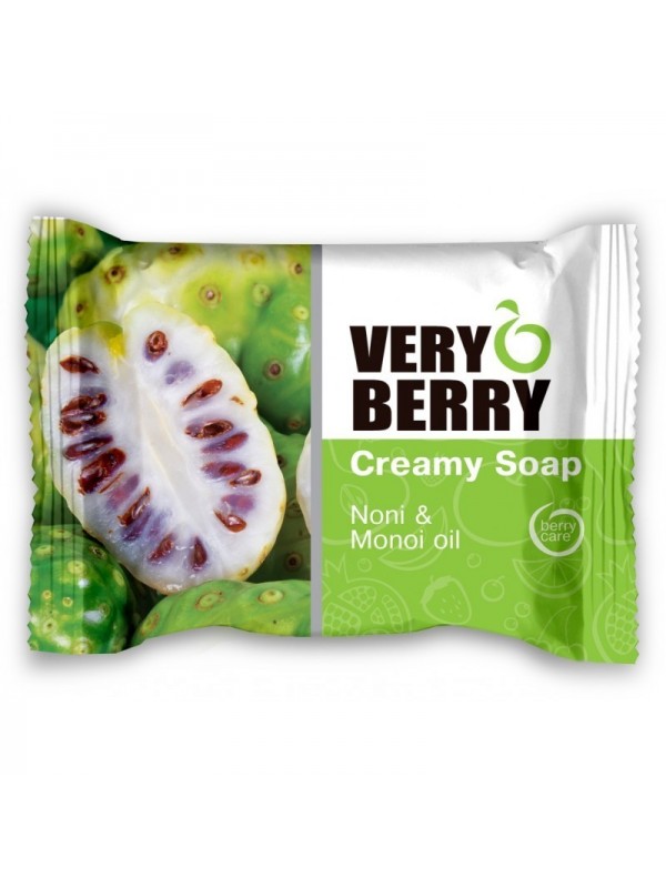 Very Berry - Cream soap Noni & Monoi oil 100 g