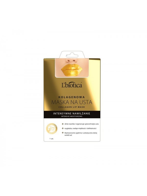 L'biotica Lip Mask Intensive Moisturizing - Collagen 1pc