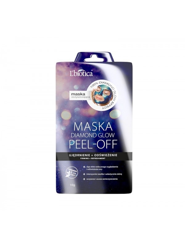 L'biotica PEEL-OFF Mask Diamond Glow Firming + Refreshing 10 g