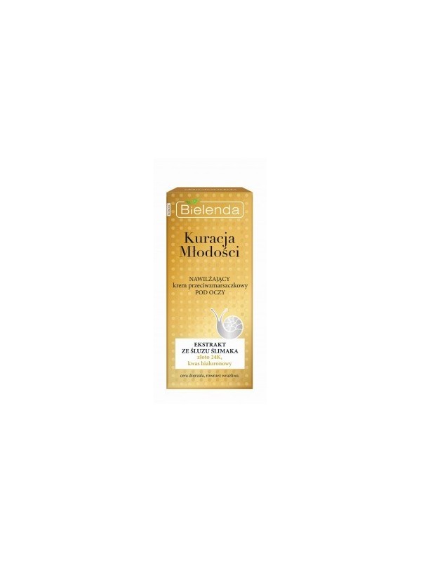 Bielenda KURACJA MŁODOŚCI Anti-wrinkle moisturizing eye cream 15 ml