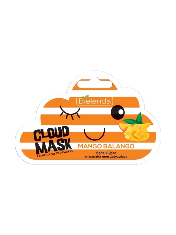 Bielenda CLOUD MASK Energiek bubbelmasker - Mango Balango 6 g