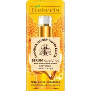 Bielenda Manuka Honey Nutri Elixir nourishing and moisturizing face Serum day/night 30 ml