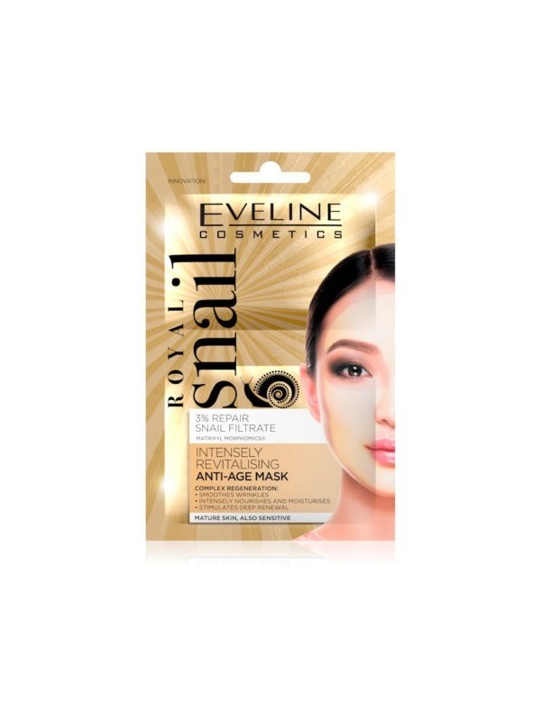 Eveline Royal Snail Intensief revitaliserend gezichtsmasker 2x5 ml