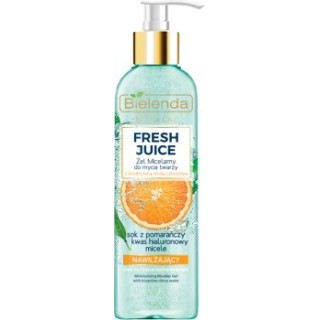 Bielenda FRESH JUICE hydraterende micellaire gel voor het gezicht Oranje 190 g