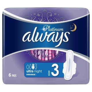 Always Platinum Ultra Night 6 pcs