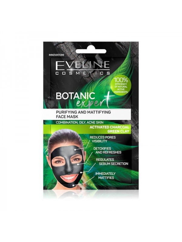 Eveline Botanic Expert cleansing and matting mask 2x5 ml