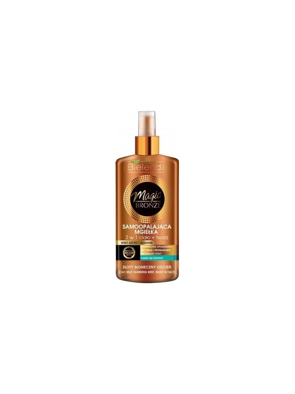 Bielenda MAGIC BRONZE 2in1 Zelfbruinende gezichts- en lichaamsmist 150 ml