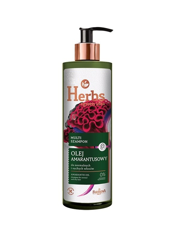 Farmona Herbs Multi Shampoo Amaranth Oil voor normaal en droog haar 400 ml