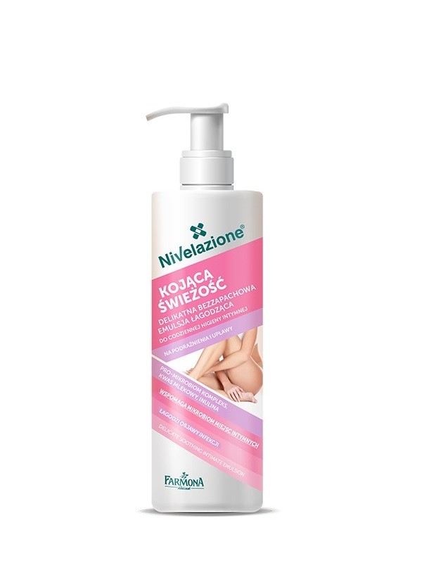 Farmona Nivelazione Delicate fragrance-free soothing emulsion for daily intimate hygiene 250 ml