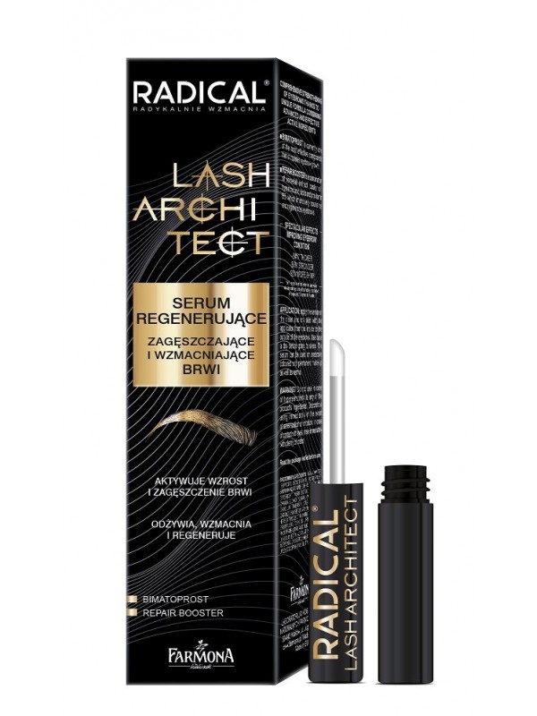 Farmona Radical Lash Architect Serum regenererende, verdikkende en versterkende wenkbrauwgroei 4 ml