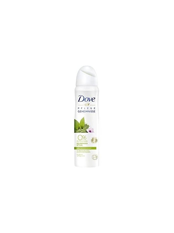 DOVE deodorant TEA & CHERRY BLOSSEM 0% 150 ml