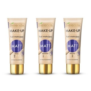 Bielenda MAKE-UP ACADEMIE Mattifying fluid MATT - natural shade 30 g