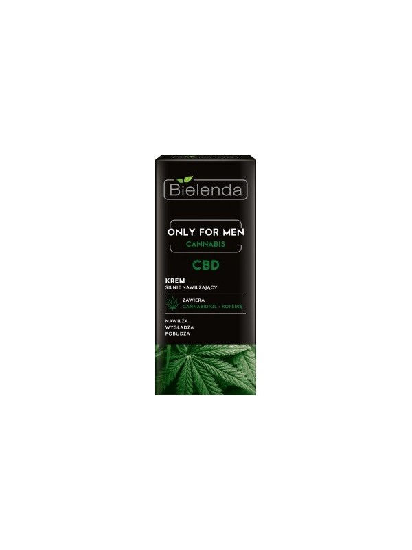 Bielenda ONLY FOR MEN CANNABIS Strongly moisturizing cream 50 ml