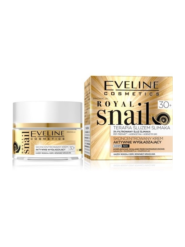 Eveline Royal Snail Concentrated Face Cream 30+ actively smoothing 50 ml