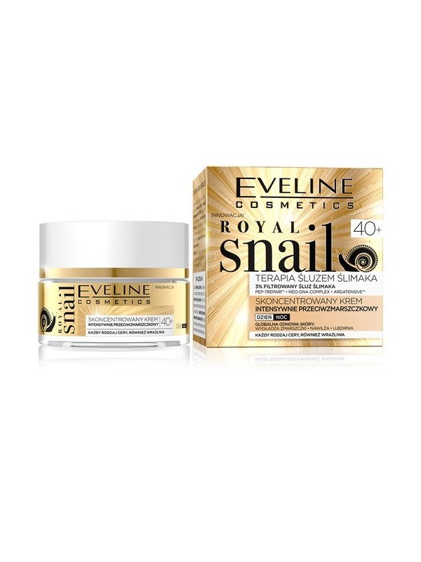 Eveline Royal Snail Concentrated Face Cream 40+ intensively anti-wrinkle 50 ml