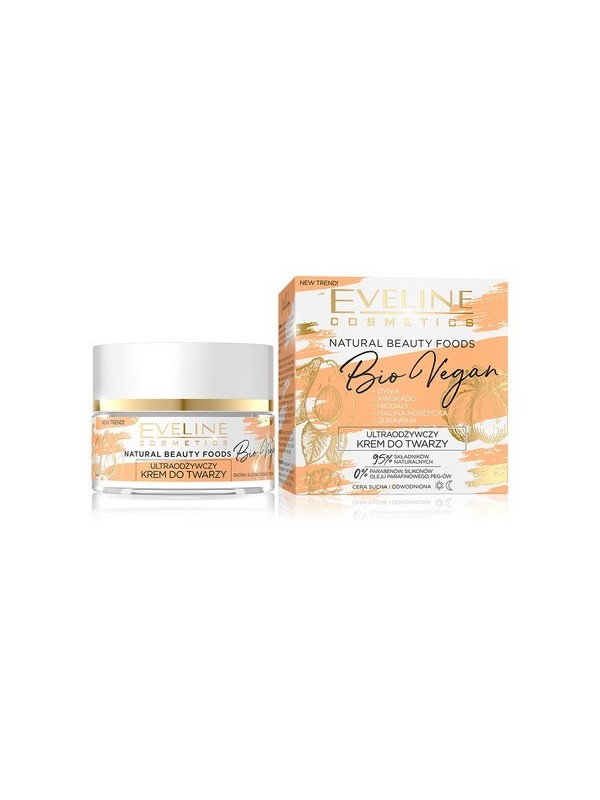 Eveline Bio Vegan Ultra-voedende dag/nacht gezichtscrème 50 ml