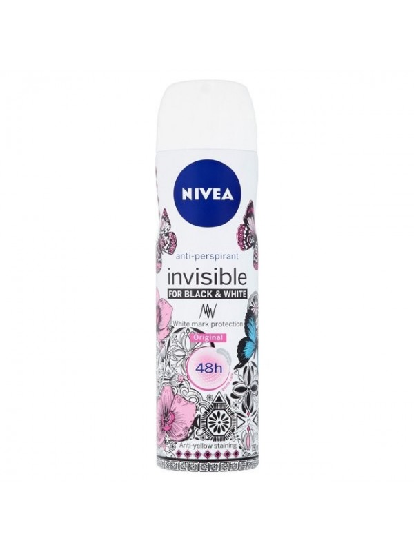 NIVEA anti-transpirant Invisible Black & White Women Original 150 ml