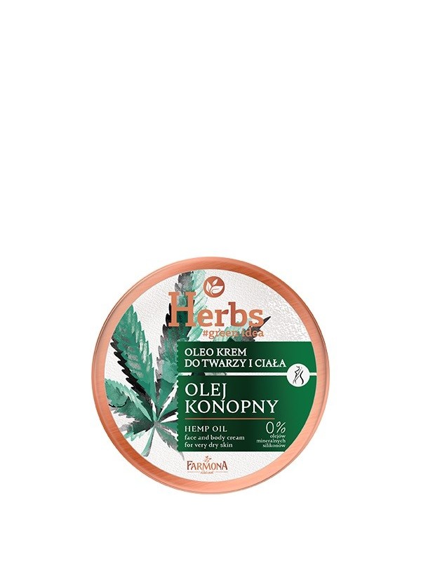 Farmona Herbs Oleo face and body cream Hemp oil for very dry skin 100 ml