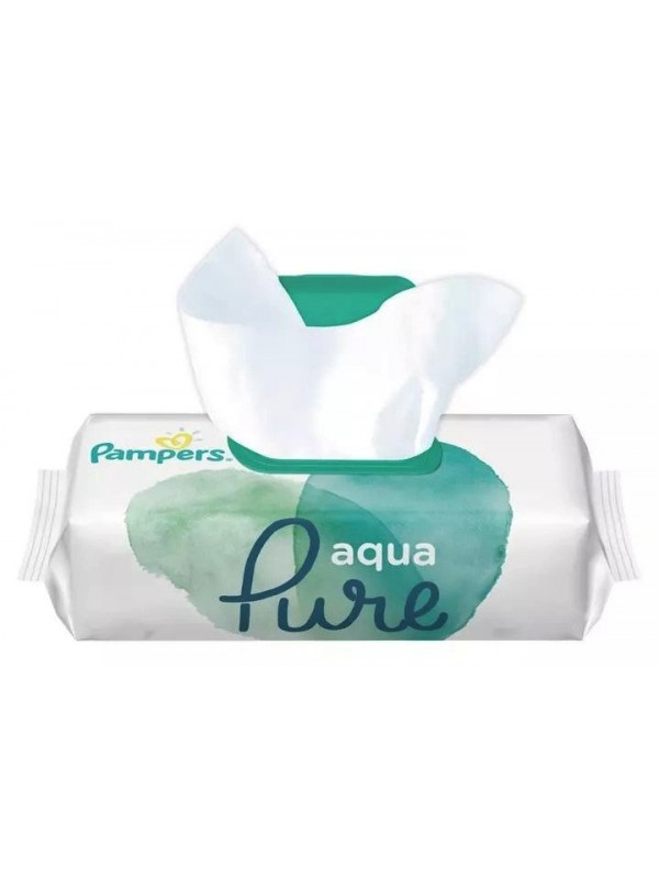 Pampers Aqua Pure vochtige doekjes 70 stuks