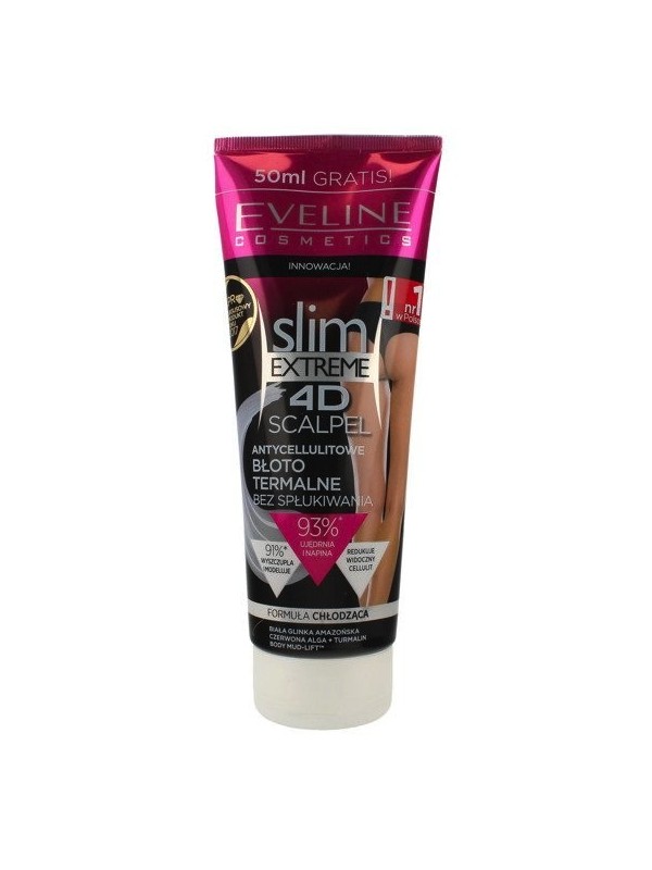 Eveline 4D Slim Extreme Scalpel Anti-Cellulite Thermal Mud 250 ml