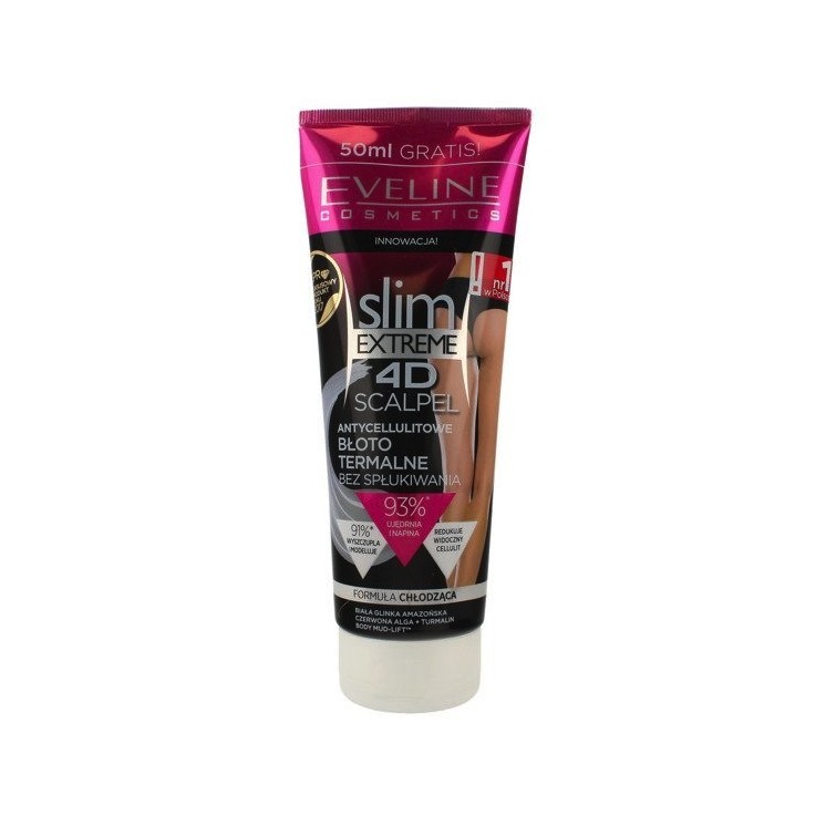 Eveline 4D Slim Extreme Scalpel Anti-Cellulite Thermal Mud 250 ml